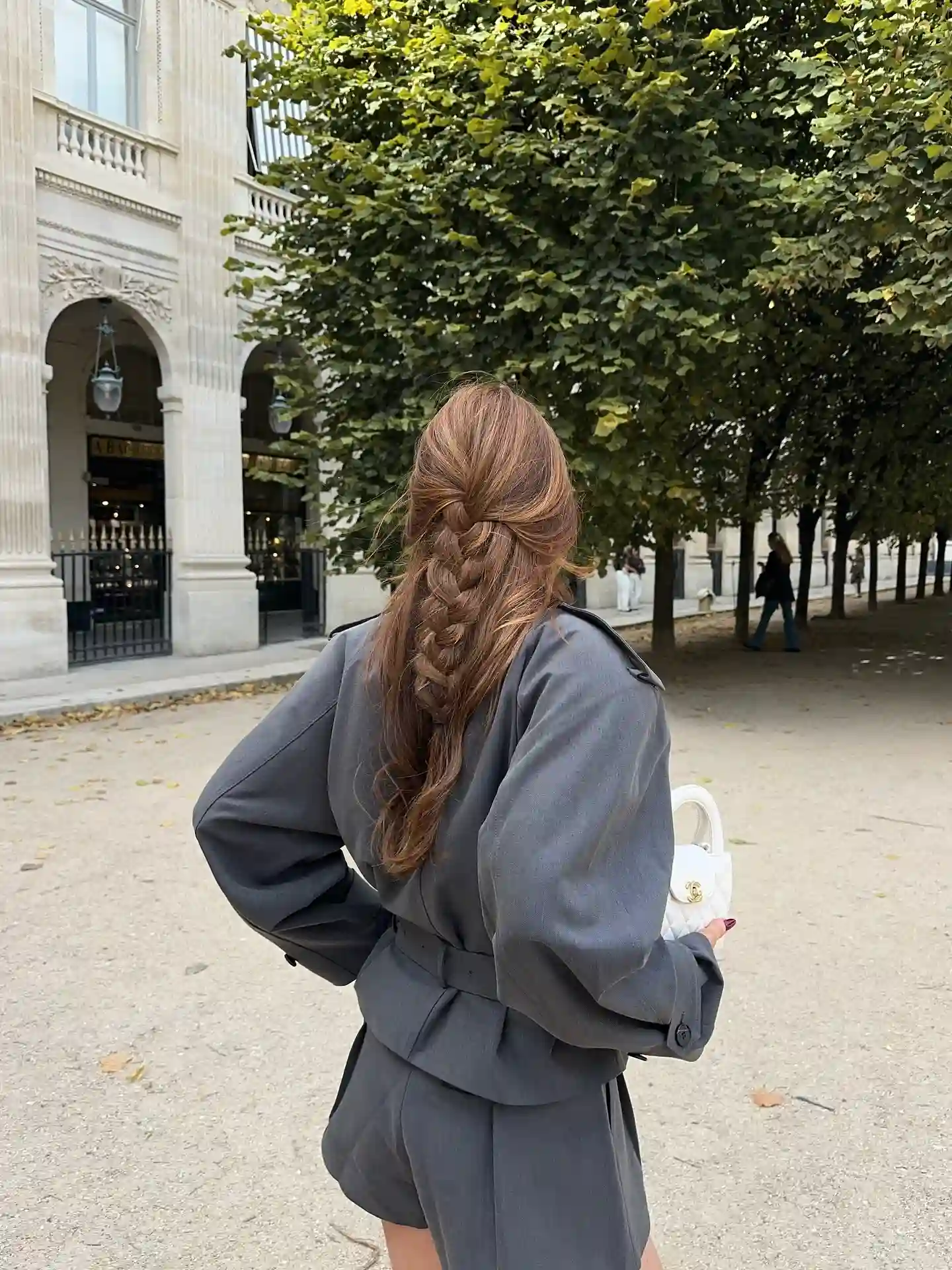  Loose Half Up Braid with Face Framing Pieces