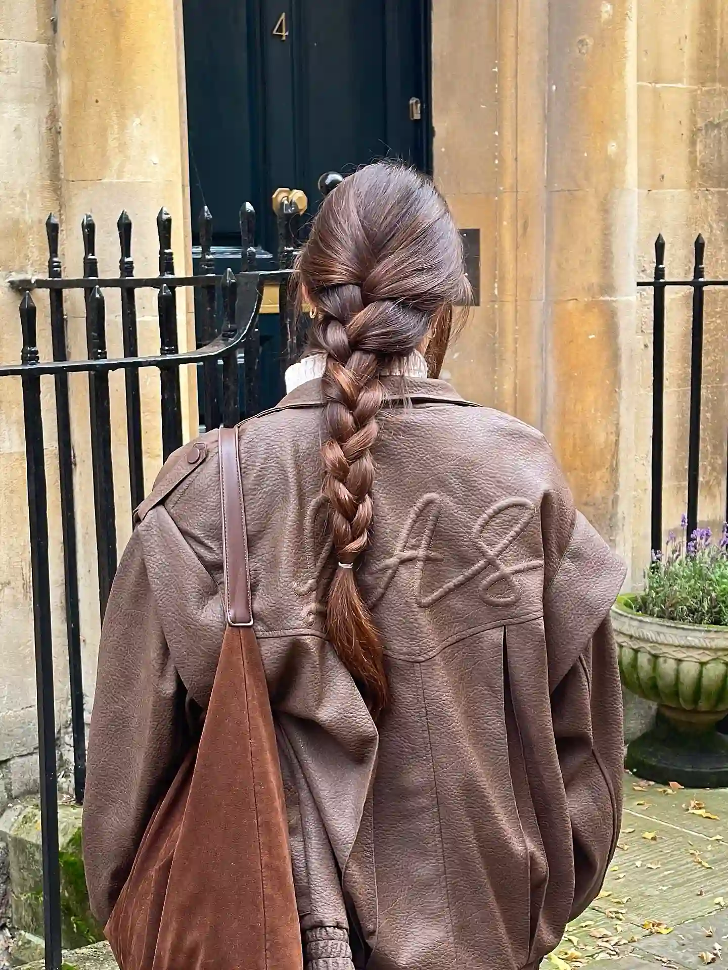 Loose Low Braid with Soft Crown Volume