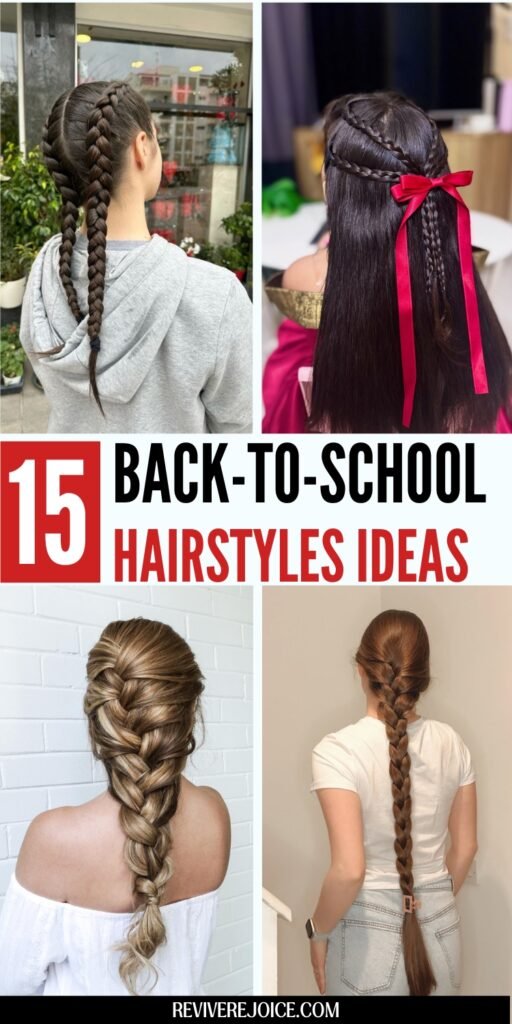 15 BacktoSchool Hairstyles Ideas to Try in 2026 Revive Rejoice