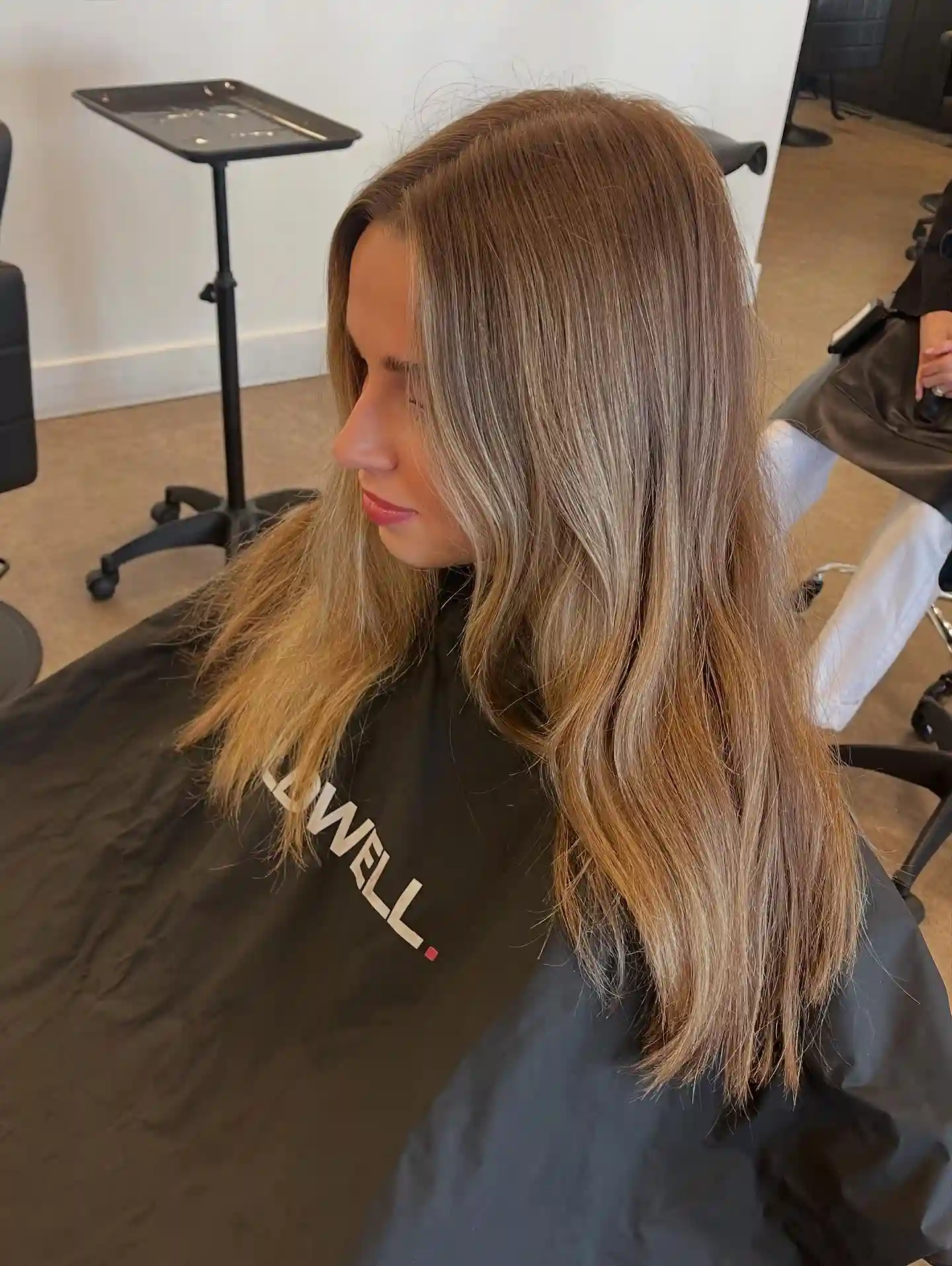  Long Sleek Layers with Soft Face Framing Pieces
