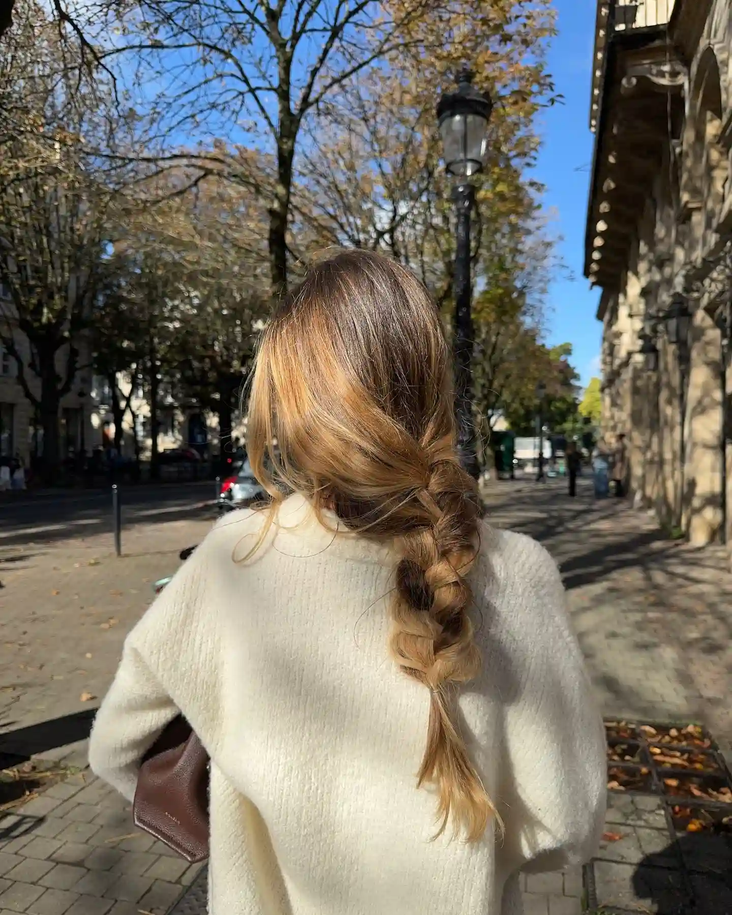 Loose Low Braid with Soft Side Sweeps