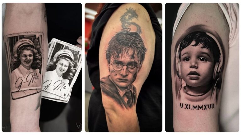 17 Unique Portrait Tattoo Designs for Every Style: Celebrating Individuality with Timeless Art