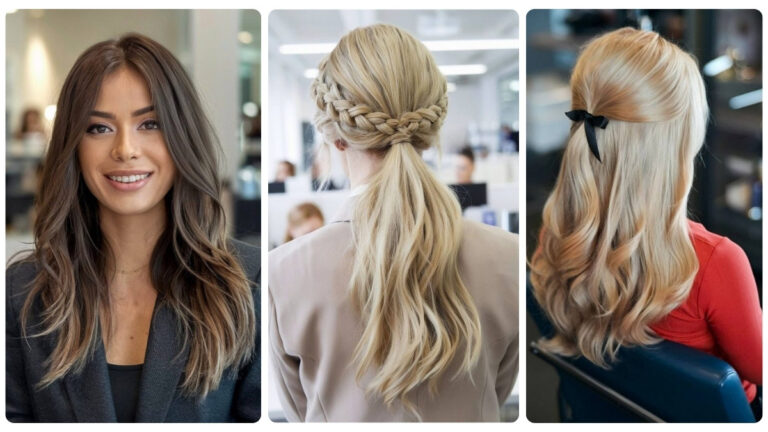 18 Elegant Work Hairstyles Ideas for Girls to Try In 2026