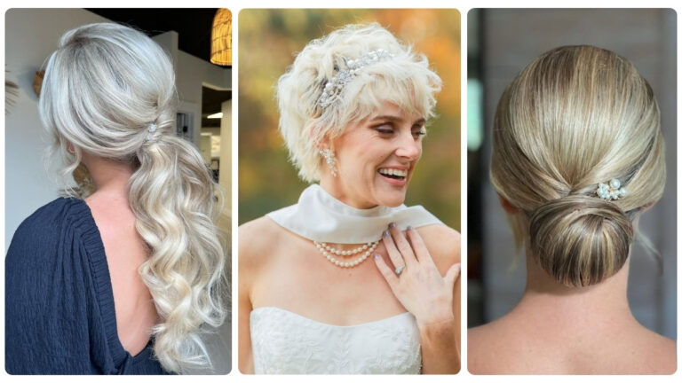 21 Hairstyle ideas for older brides