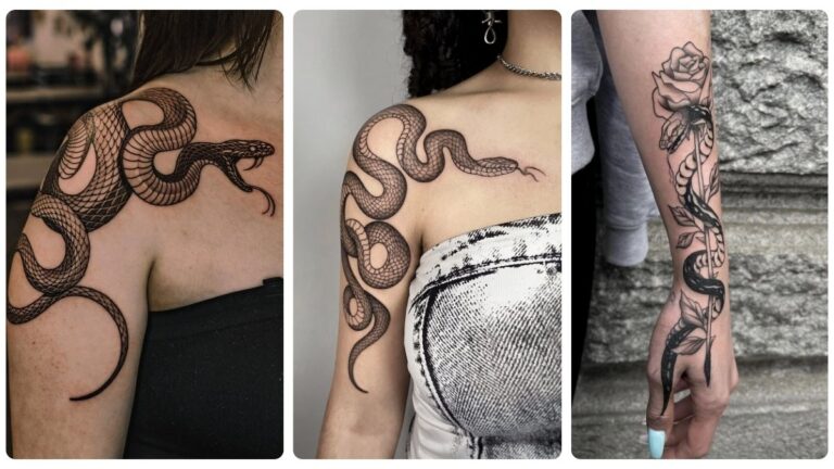 21 Slither-Worthy Snake Tattoo Ideas For Men & Women Who Dare to Bare