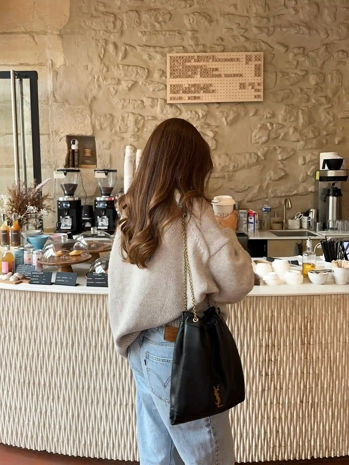 Long Chestnut Hair with Soft Brushed Curls