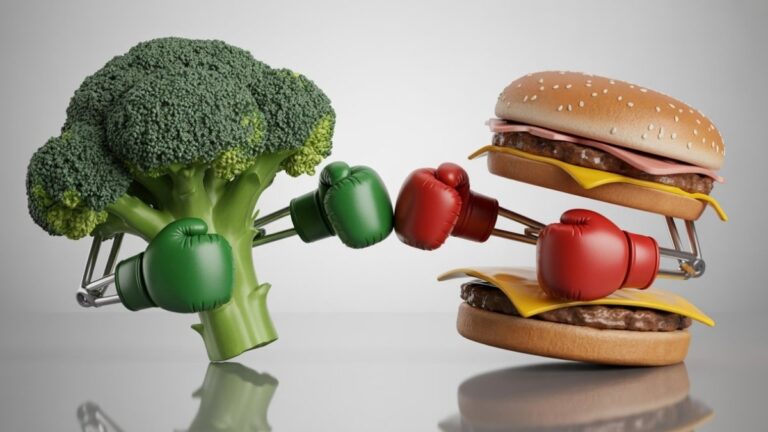 The Meat vs. Vegetarian Health Debate: Uncovering the Real Key to a Healthy Diet (Who’s Actually Healthier)